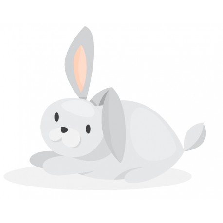 Sticker lapin petit