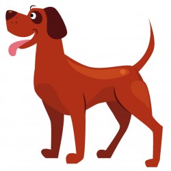 Sticker chien de garde