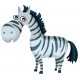 Sticker zebre enfant