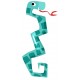 Sticker serpent carre