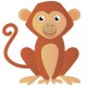 Sticker deco singe