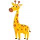 Sticker deco petite girafe