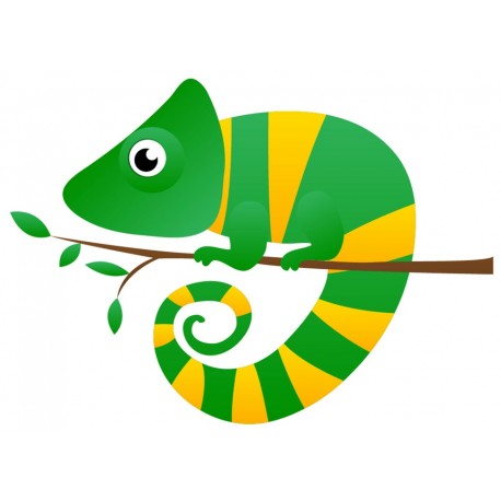 StSticker deco cameleon