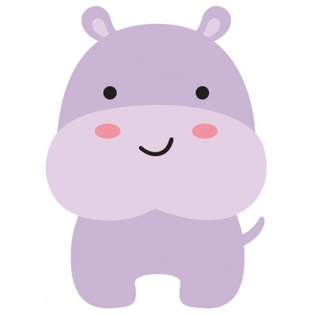 Sticker deco hipo violet