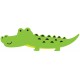 Sticker croco pas mechant