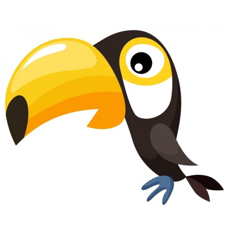 Sticker OISEAU MACAO