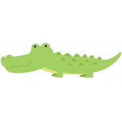 Sticker bebe crocodile