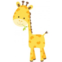 Sticker girafon