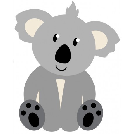 Sticker koala pose chambre