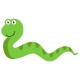 Sticker serpent happy chambre