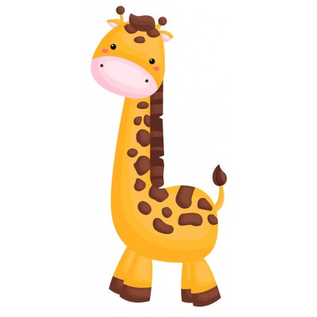 Sticker girafe adulte