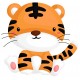 Sticker bebe tigre