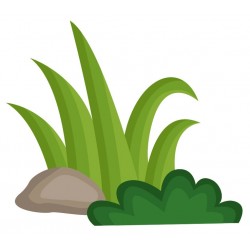 Sticker petit feuillage deco