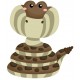 Sticker serpent boa