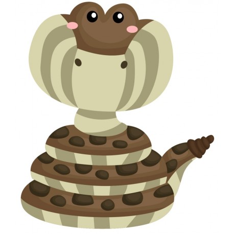 Sticker serpent boa