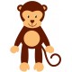 Sticker singe mascotte