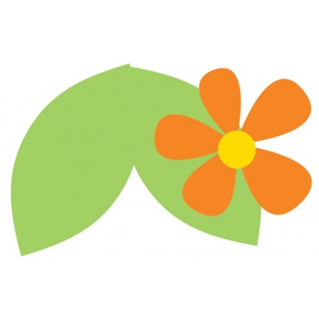 Sticker feuille nenuphar