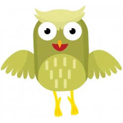 Sticker gros hibou