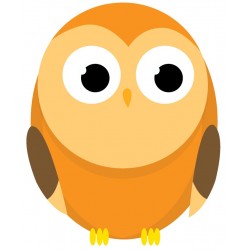 Sticker hibou coquin