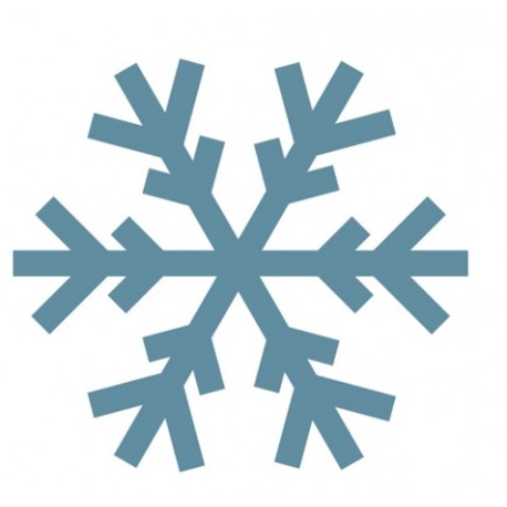 Sticker muraux flocon de neige