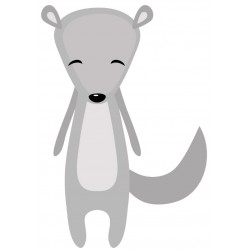 Sticker mural animaux polaire