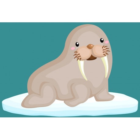 Sticker mural bebe morse