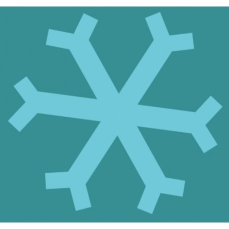 Sticker muraux bebe flocon