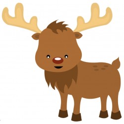 Sticker renne deco chambre