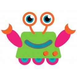Sticker petit robot