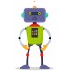 Sticker robot du futur