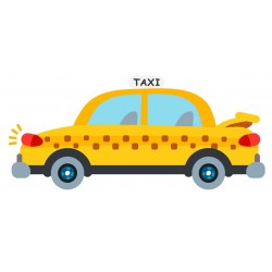 Sticker avion de ligne