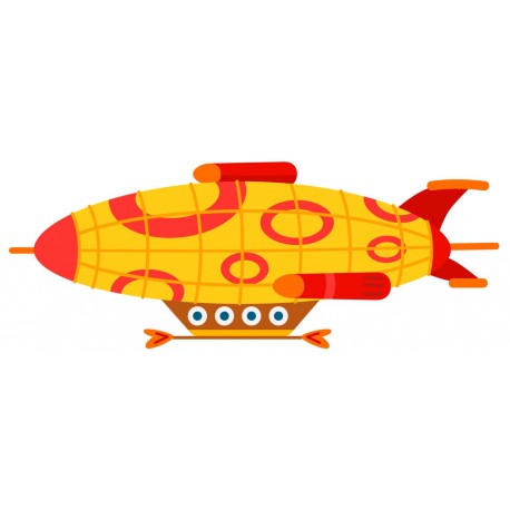 Sticker geant bateau de croisiere