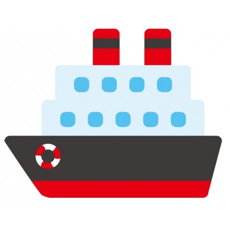 Sticker bateau a voile