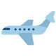 Sticker avion en vol