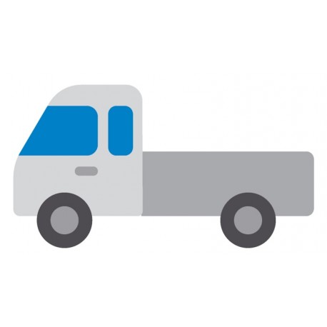 Sticker scooter jaune vintage