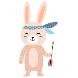 Sticker feuille marron automne