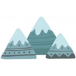 Sticker feuille deco indien