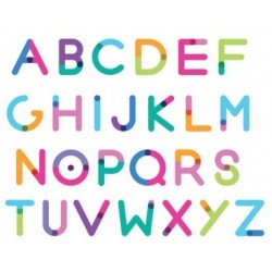 Sticker Alphabet graphique