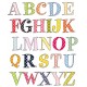 Sticker Alphabet bulle