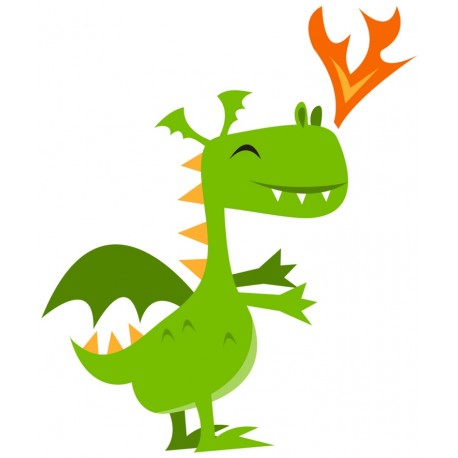 Sticker dragon bebe