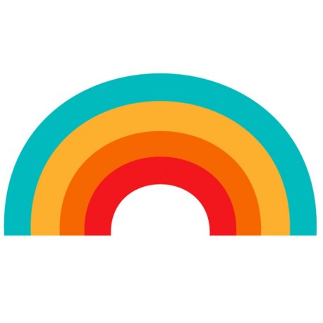 Sticker Arc dans le ciel