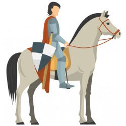 Sticker archer lance fleche