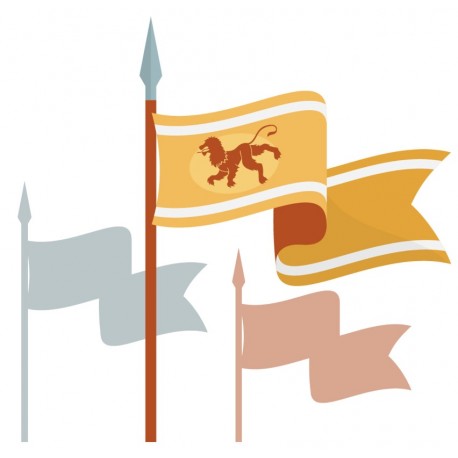 Sticker bouchers moyen age