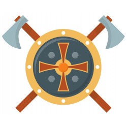 Sticker chateau noir