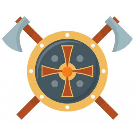 Sticker chateau noir