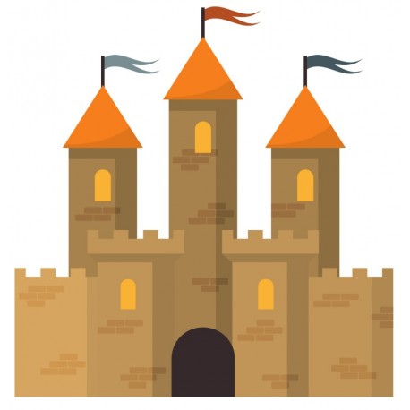 Sticker reine moyen age