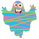 Sticker fantome de toutes les couleurs