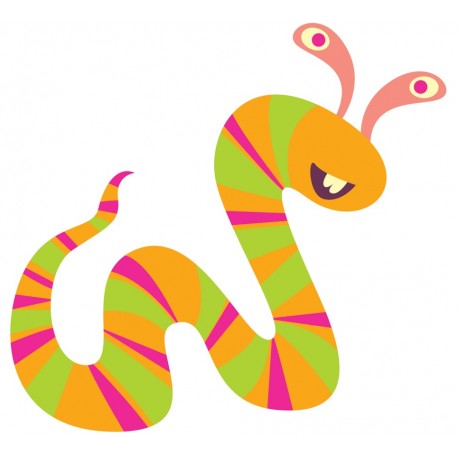 Sticker monstre serpent