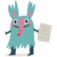 Sticker monstre prof