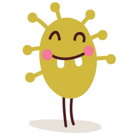 Sticker monstre happy